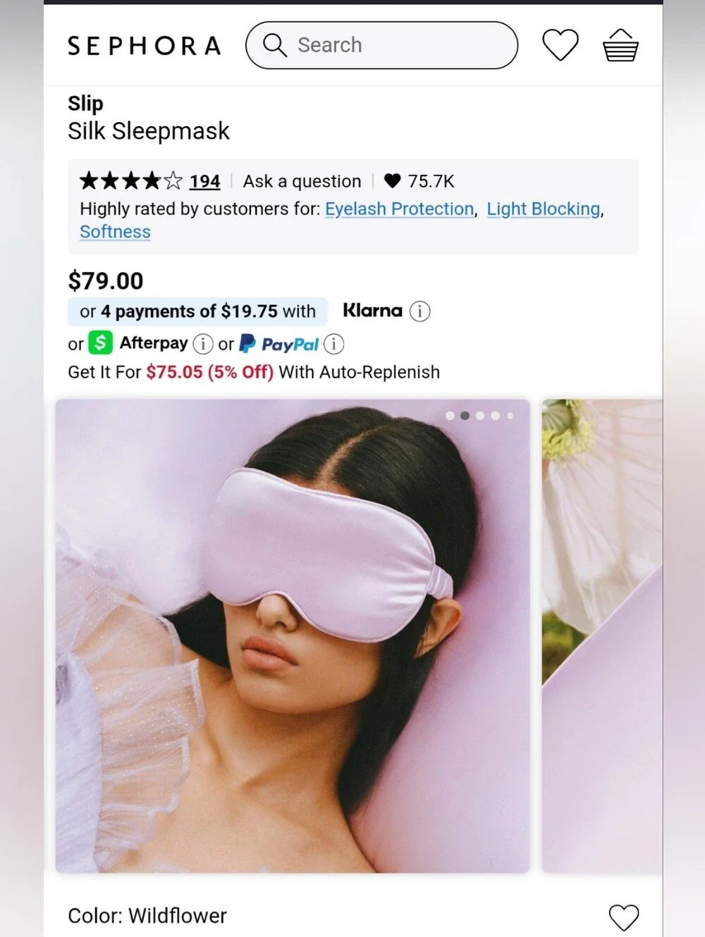 Slip Silk Sleep Mask